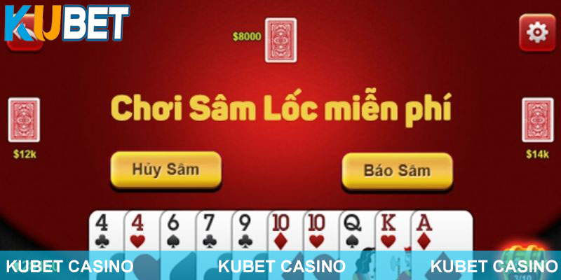 Trường hợp “báo Sâm” trong cách chơi Sâm Lốc