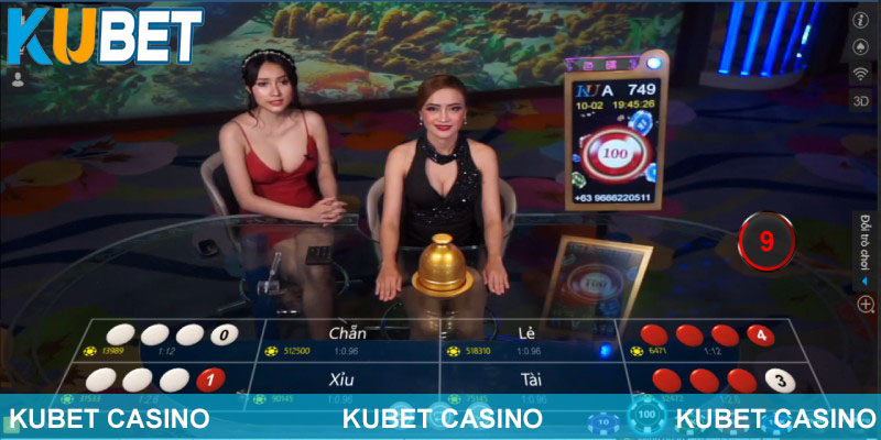 Trang xóc đĩa online Kubet có các dealer người thật hỗ trợ hội viên cá cược